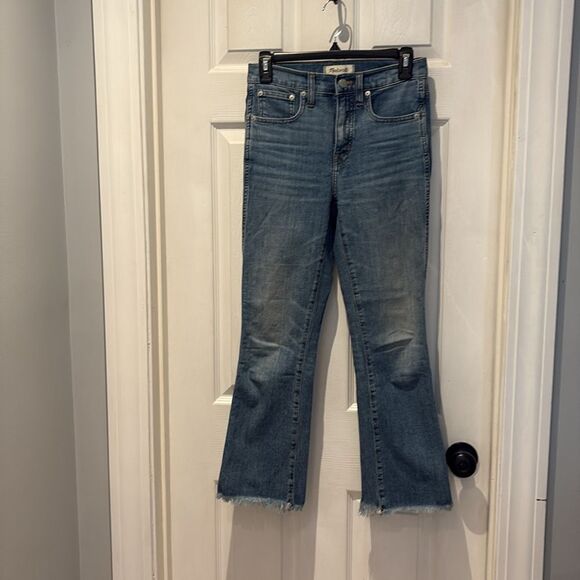 Madewell cali demi boot jeans SZ 25 - Picture 3 of 14